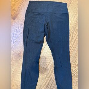 Lululemon Black with subtle pattern Leggings